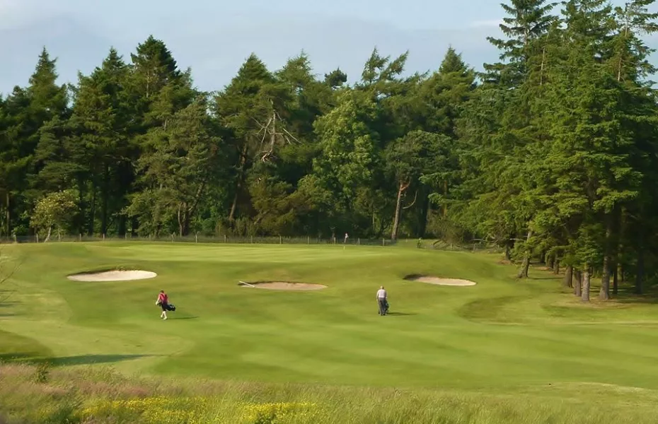 2nd Green at Binny Golf Club