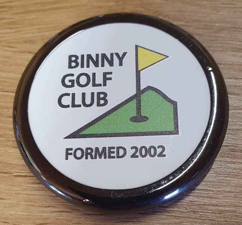 Ball Marker Large Gun Metal